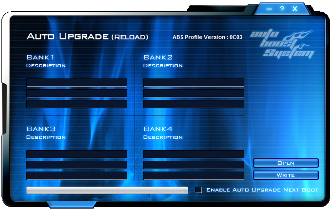 Comparatif cartes mères X58 screen DFI ABS