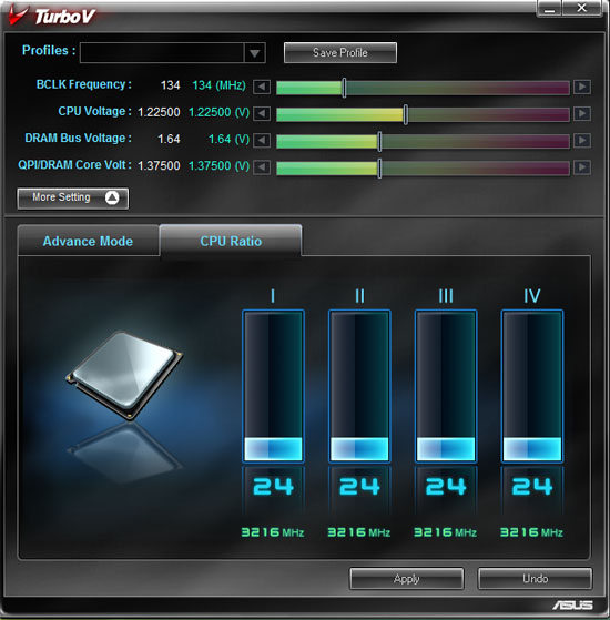 Comparatif cartes mères X58 screen TurboV Asus P6T