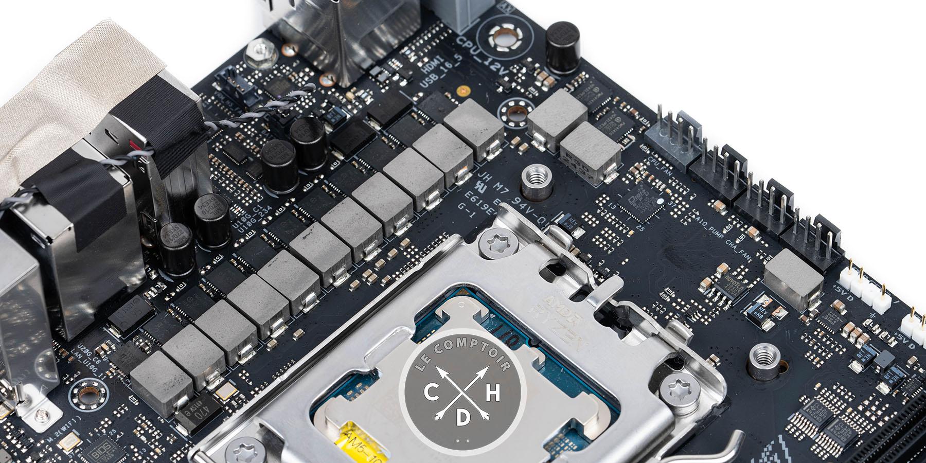 asus rog strix b850 i gaming wifi vrm