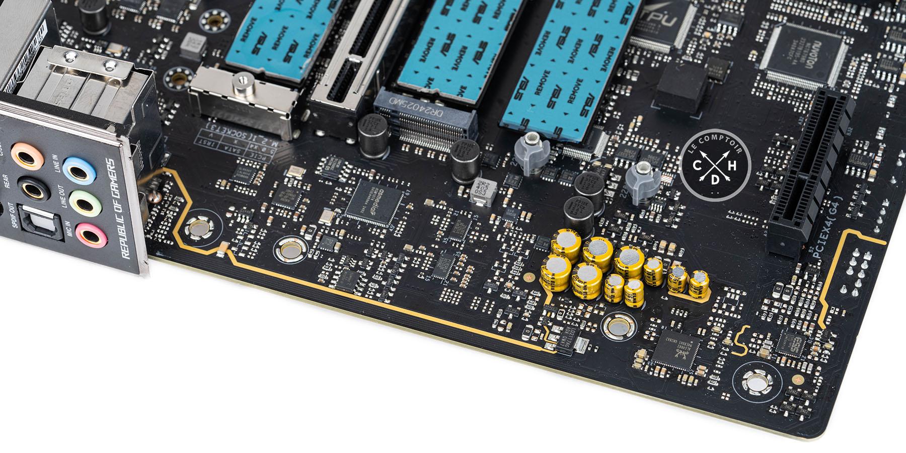 asus rog maximus z790 hero btf pcb audio