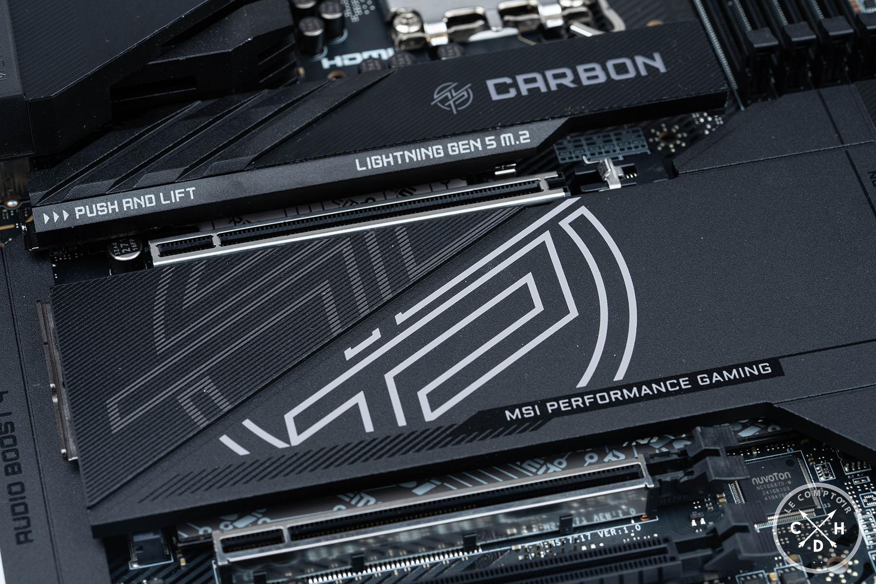 La partie centrale avec le gros dissipateur...