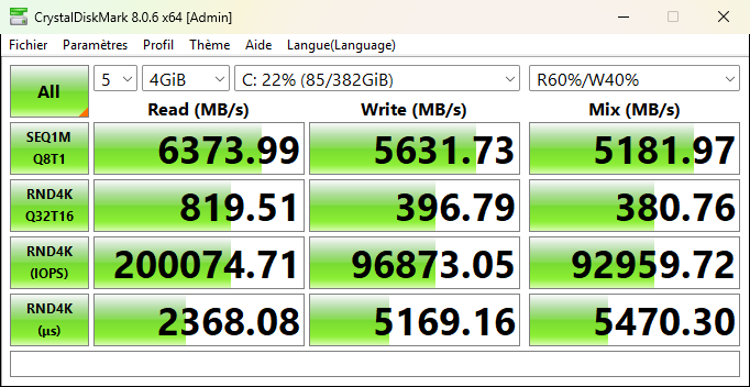 crystaldiskmark nuc14lnk2