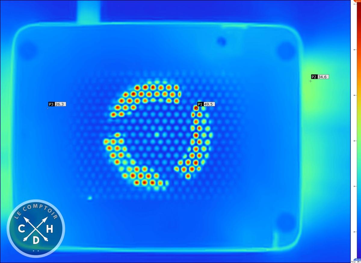 NUC 15 pro plus - Le boîtier vu de dessous