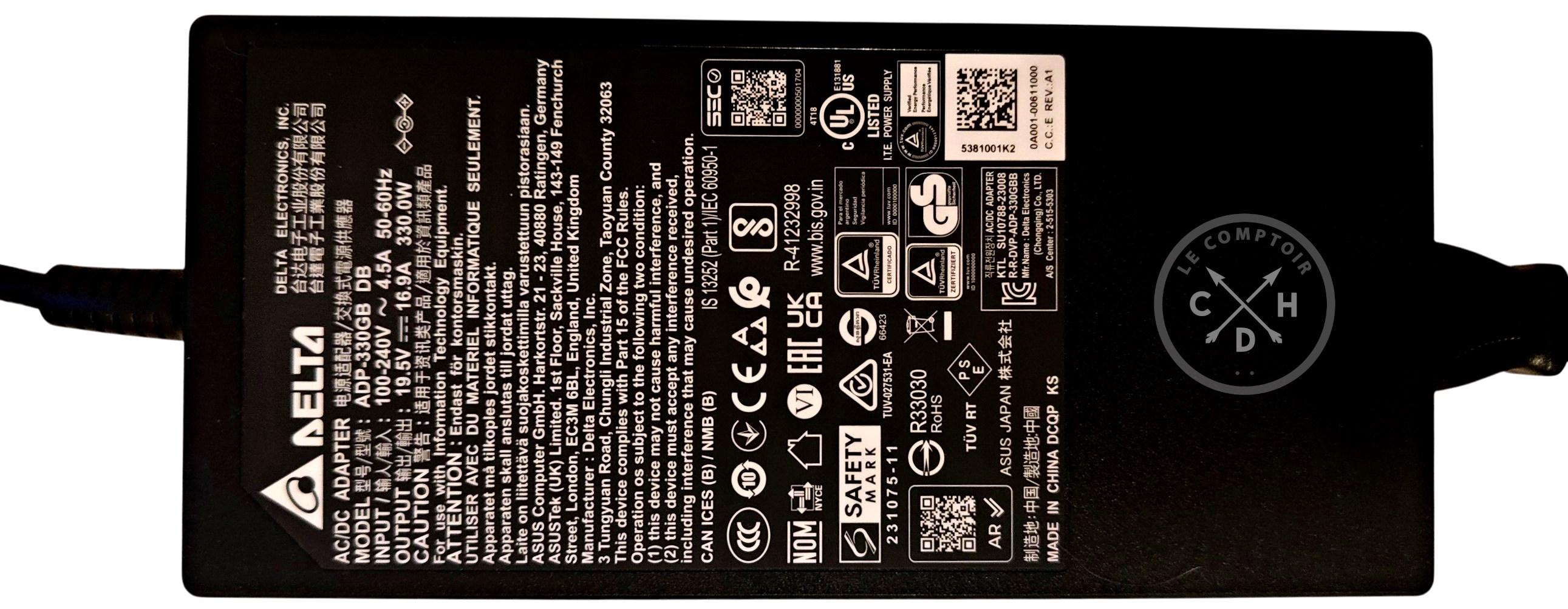 rog gr70 minipc alimentation2