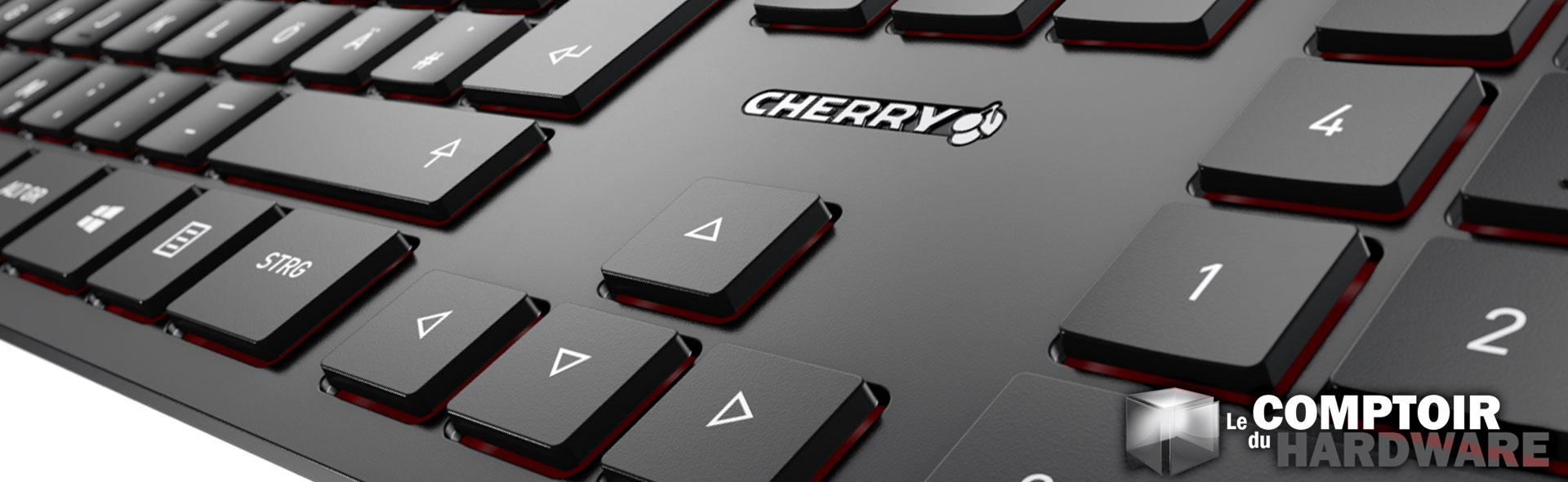 Clavier USB ultra-plat en métal Cherry KC 6000 Slim