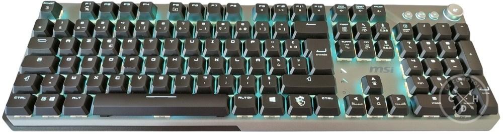 clavier pleine face couleur