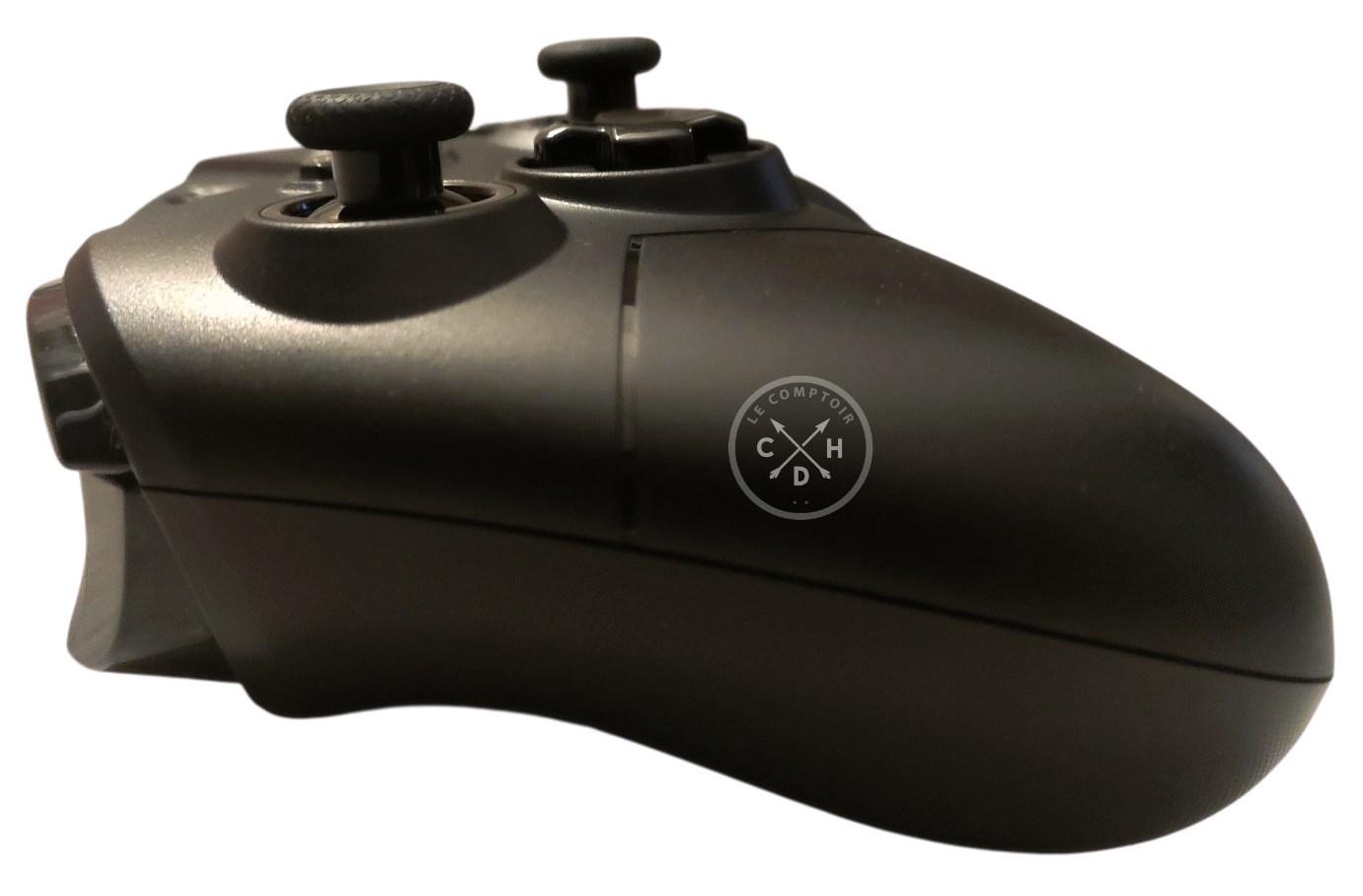 hauteur sticks manette