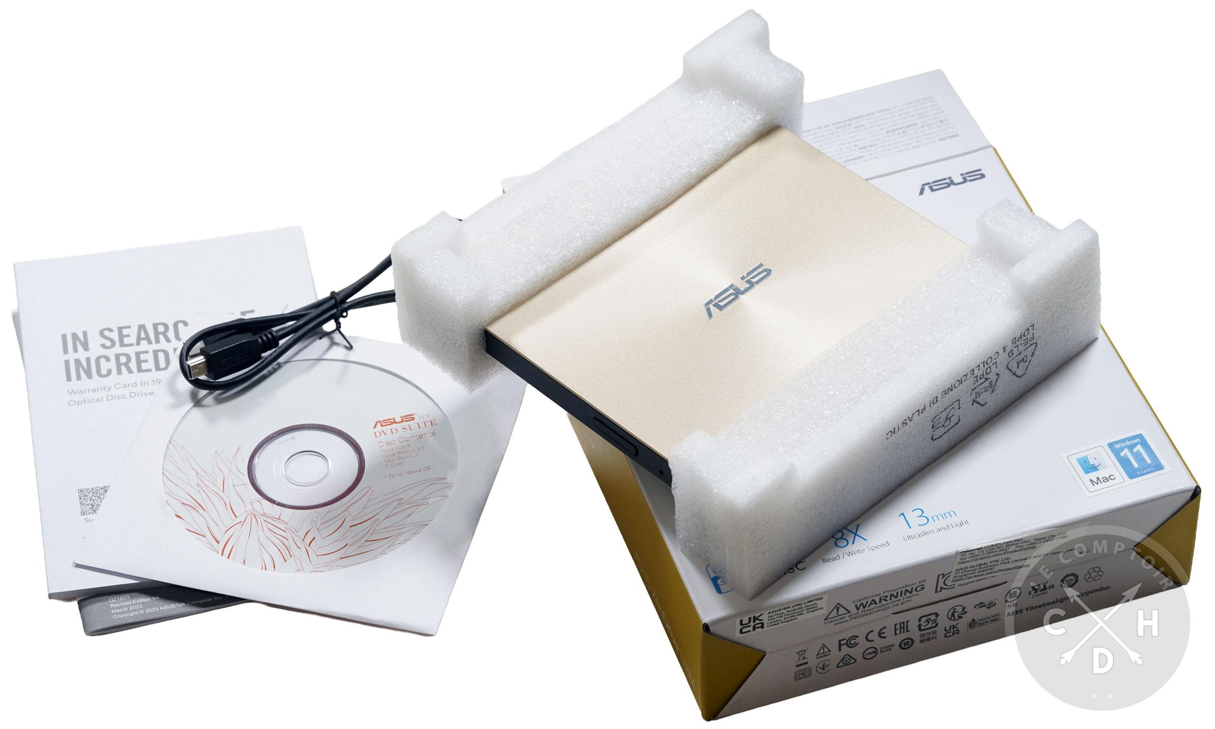 asus u8m graveur unboxing / bundle