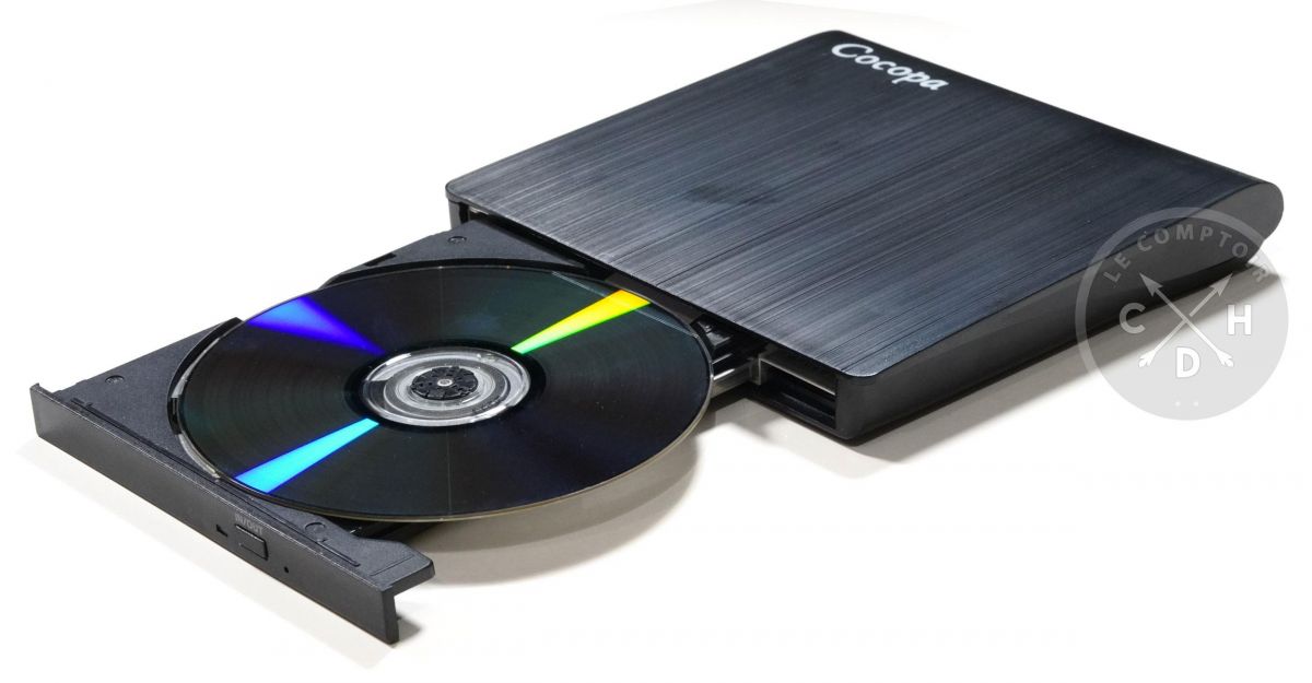 cocopa graveur dvd tiroir ouvert [cliquer pour agrandir]