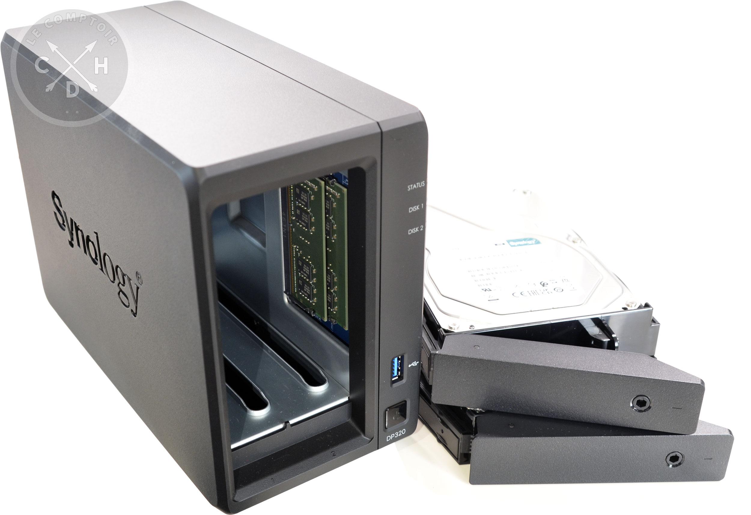Synology DP320 + hdd