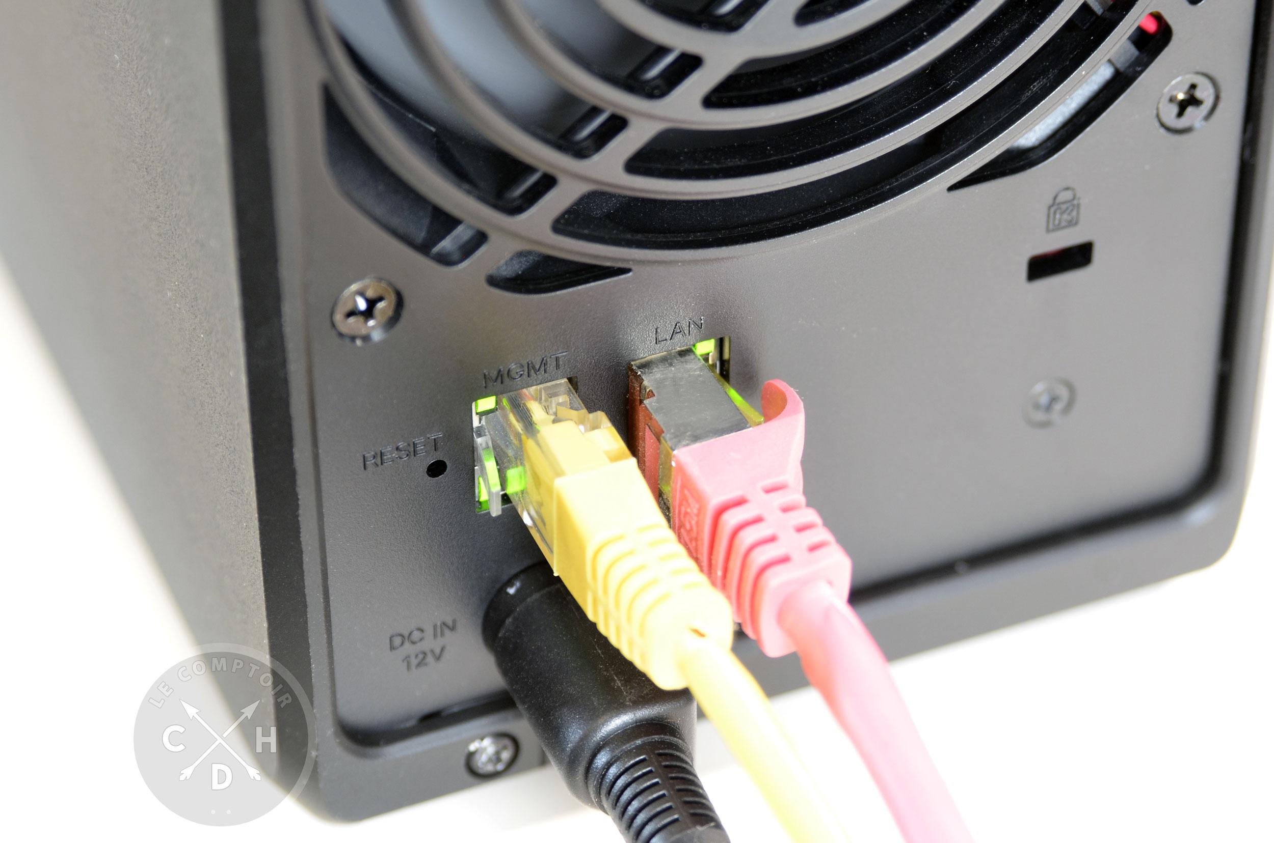 DP320 ports lan