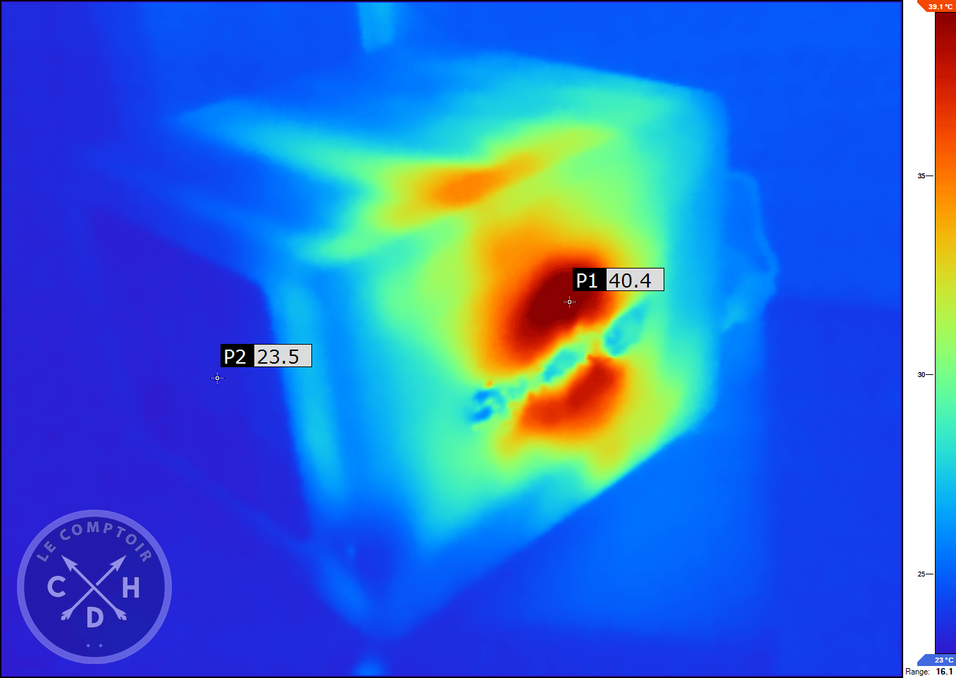 ds925+ cliché IR /  charge CPU 100 % + maintenance RAID