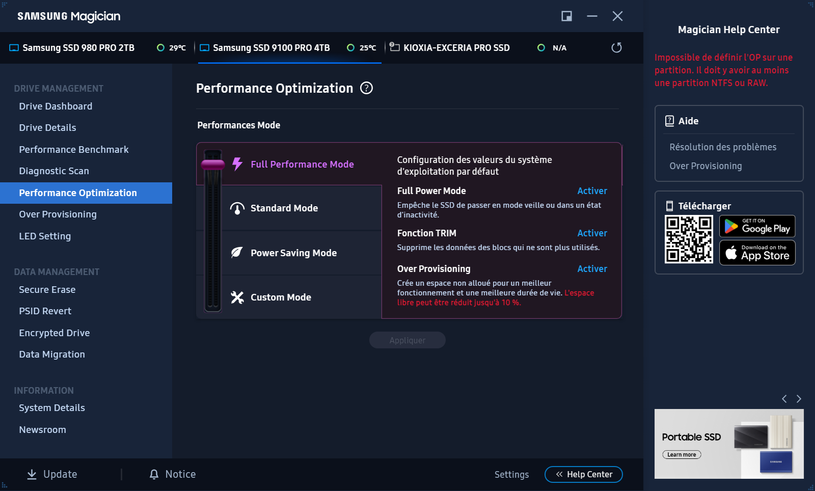 magician 8.3 perf mode