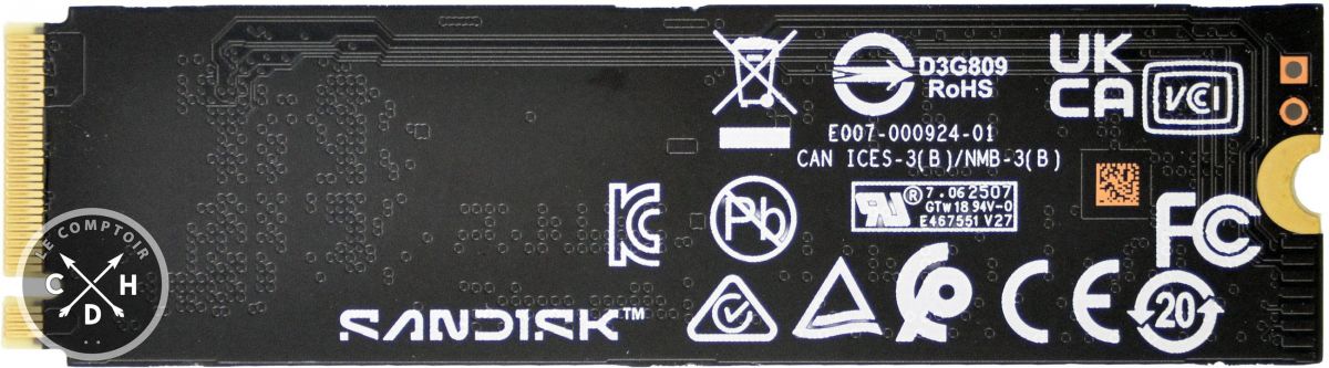 SN8100 2 To verso [cliquer pour agrandir]